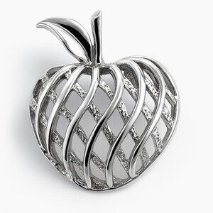 Beautiful Vintage 1990s Apple Brooch – Perfect Gift for a Teacher! 🍎